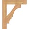 Ekena Millwork Balboa Block Smooth Bracket, Western Red Cedar, 3 1/2"W x 20"D x 24"H BKT04X20X24BOA05SWR - alternate 3